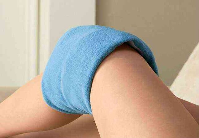 Compresses the knee joint, relieves pain and swelling in arthrosis